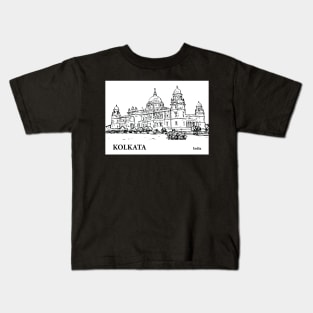 Kolkata India Kids T-Shirt